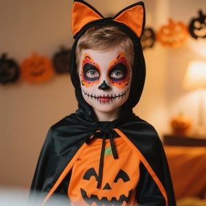 10 couleurs Set Box Bande arc-en-ciel à haute saturation <span class=keywords><strong>Peinture</strong></span> de surface à base d'eau Facile à nettoyer Art corporel facial pour enfants - Product Image 2