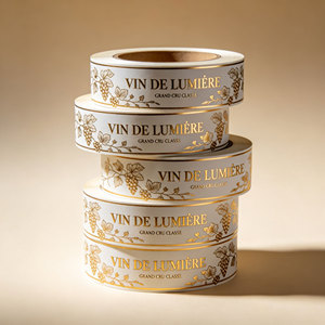 Etiquetas Adhesivas Personalizadas para Botellas <span class=keywords><strong>de</strong></span> Vino Tinto, Diseño Impreso, Vinilo Texturizado Mate Impermeable, Pegatinas con Logotipo para <span class=keywords><strong>Whisky</strong></span> y Vodka, Venta al Por Mayor - Product Image 3