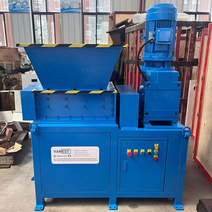 Vanest Chất lượng cao Kích thước nhỏ Gỗ Shredder đôi trục băm nhỏ Máy - Product Image 1