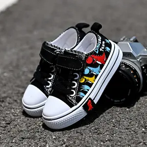 Zapatos de moda para deportes al aire libre, zapatos de lona baratos personalizados para niños y niñas, zapatillas para niños, zapatos informales de nuevo estilo al por mayor