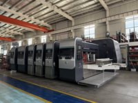 Máquina Automática de Impresión, Corte y Ranurado de Cartón Corrugado de Alta Velocidad