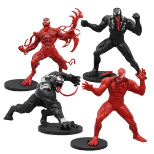 Amazing-Yamaguchi Series CARNAGE VENOMS Action Figure Toys Articulated Joints Moveable Vinyl Doll Collection Model