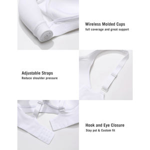 Vêtements de sport, dernier design 2025, impression de logo personnalisée, respirant, prix bas, soutien-gorge de sport sans couture à maintien élevé pour femmes - Product Image 6