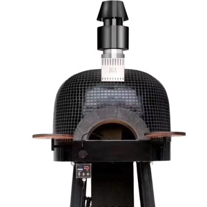 Forno per Pizza in Pietra Lavica e Legno Modello Cookeryaki di Grado Commerciale per Amanti della Pizza - Product Image 1