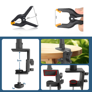 Adjustable Small Desk T-shaped Tripod Stand Photography Support System <strong>Photo</strong> Studio Background Backdrop - Product Image 4