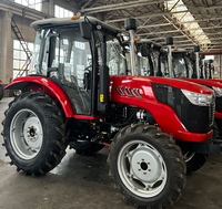 Tracteur à roues miniatures LTB504 haute efficacité 50HP avec moteur à engrenages et pompe, longue durée de vie, fonctions multiples