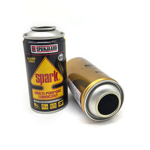 กระป๋องสเปรย์ยุโรป ความดัน <span class=keywords><strong>15</strong></span>/18 บาร์ กระป๋องเปล่าทำจากเหล็กเคลือบ  โลโก้และขนาดตามสั่ง คุณภาพสูง - Product Image 4