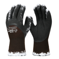 Guantes de Trabajo XINGYU de Invierno con Forro de Felpa Acrílica de Calibre 15, Espuma de Látex Antideslizante, para Almacenamiento en Frío, Jardinería, Construcción y Seguridad
