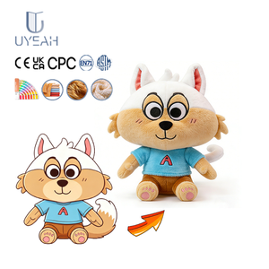 Uyeah OEM/ODM, Juguetes <span class=keywords><strong>de</strong></span> Peluche Personalizados con Diseño Real, Peluches Suaves <span class=keywords><strong>de</strong></span> Animales, Lobo, Zorro, Muñeco <span class=keywords><strong>de</strong></span> Peluche, Regalos para Niños - Product Image 2