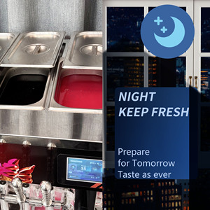 Machine à glaces molles 3 saveurs pour petite boulangerie, machine à yogourt glacé commerciale, machine à glaces Oceanpower automatique - Product Image 4