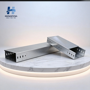 Cannelle de câblage électrogalvanisée pour système de gestion des câbles - Product Image 1