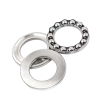 Roulement à billes de butée simple rangée 51405 de haute qualité en acier chromé, précision P5, étanchéité magnétique, 1000N, pour usage agricole, 25*60*24 mm