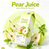 Geen kunstmatige toevoegingen. Grondstof: vers, mild, zoet, puur peren sap. Authentieke, verfrissende perensmaak. Fruitdrankjes.