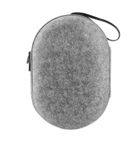 Étui rigide portable de qualité supérieure pour Meta Quest 3 VR-Sac de voyage avec intérieur en feutre personnalisé et poches pour accessoires