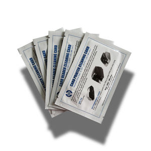 <span class=keywords><strong>Lecteur</strong></span> de <span class=keywords><strong>carte</strong></span> à puce de balayage de bande magnétique de Terminal de point de vente IPA <span class=keywords><strong>carte</strong></span> de nettoyage CR80 pré-saturée pour le <span class=keywords><strong>lecteur</strong></span> de serrure de porte d'hôtel propre - Product Image 1