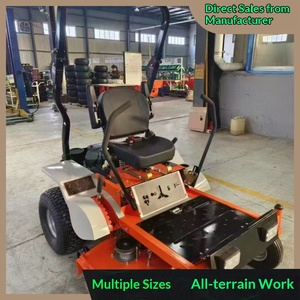 Cortacésped de asiento con chasis de acero, gasolina, giro cero, 48 pulgadas, motor de alta potencia 20251025 que ofrece rendimiento. - Product Image 2