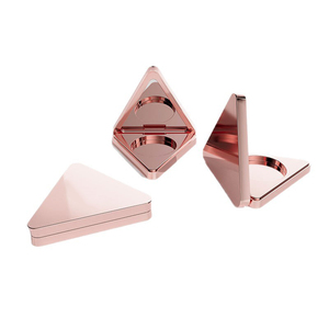 Palette d'ombres à paupières personnalisable, plateau magnétique triangulaire pour le mélange de correcteurs DIY - Product Image 5