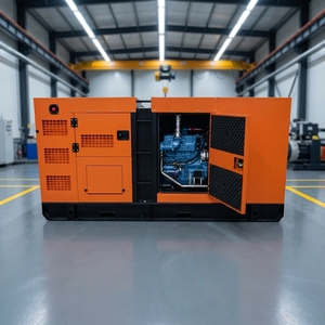 เครื่องกำเนิดไฟฟ้าดีเซลแบบเก็บเสียง 100kVA 80kW 60Hz พร้อมระบบสตาร์ทไฟฟ้า 24V DC สำหรับศูนย์บัญชาการภาคสนาม - Product Image 3