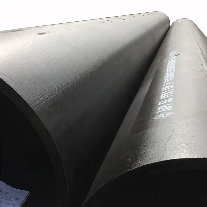 yuantaiderun factory manufacturer thick wall LSAW round hollow section tube black carbon welded steel pipe