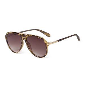 Gafas de sol de <span class=keywords><strong>aviador</strong></span> vintage ADE WU STY2550D, extragrandes, con protección UV400, estilo piloto informal, unisex, retro, con montura de caparazón de tortuga. - Product Image 4