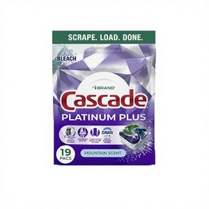 Cascade Platinum Lavavajillas Pods 19 Ct. - Product Image 1