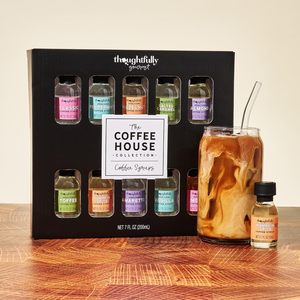 Coffret Cadeau de Sirops de Café Gourmands de Luxe avec Saveurs <span class=keywords><strong>Caramel</strong></span> Salé, Vanille, Mocha, <span class=keywords><strong>Noisette</strong></span>, Épices de Citrouille et 10 Autres - Product Image 6