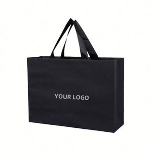 High Quality Luxury Customized Printed Paper <b>Gift</b> Handbags Reusable Shopping Paper <b>Bags</b> With Your Own Logo - Product Image 2