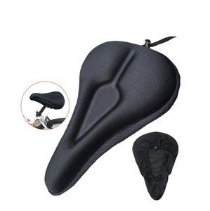 Accesorios de silicona para asiento de bicicleta, cojín de esponja gruesa ajustable, elástico, para ciclismo de montaña o carretera - Product Image 2
