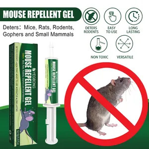Wholesale high quality odour tubes natural peppermint oil mouse repellent rat repellent gel for car