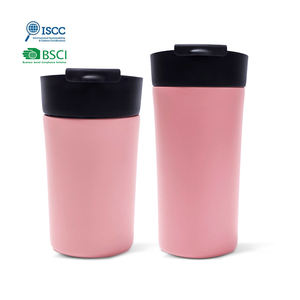 كوب قهوة بسعر المصنع طباعة مخصصة من الفولاذ المقاوم للصدأ من نوع Go-كوب سفر معزول مع غطاء خالي من مادة BPA - Product Image 1