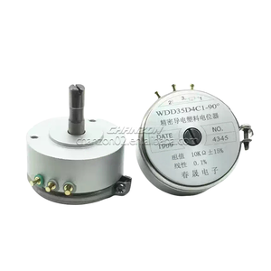 <span class=keywords><strong>New</strong></span> wdd35d4c1-90 độ 1K 2K 5K 10K chính xác dẫn điện nhựa ROTARY Potentiometer biến duy nhất biến điện trở - Product Image 2