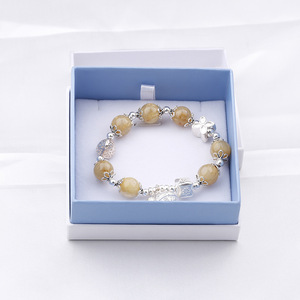 Boîte à bijoux personnalisée avec insertion de mousse, coffret d'emballage pour bagues, bracelets, collier avec Logo, boîtes à bijoux, 10 pièces - Product Image 3