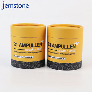 Emballage de boîte de tube de papier rond personnalisé recyclé imprimé personnalisé en gros 100% - Product Image 1