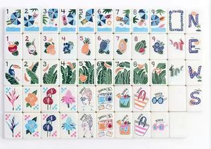 Ensemble de Mahjong américain moderne monocouche prêt à être expédié en 7 jours |   Tuiles de Mahjong Assorties 160 Pièces les Plus Vendues – Stock en Gros Disponible - Product Image 6