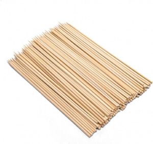 Palillos de Bambú Desechables de Alta Calidad al por Mayor, Ecológicos, para Asar a la Parrilla, 30cm/40cm/50cm, para Kabob, Carne, Herramientas para Barbacoa, Personalizables - Product Image 1