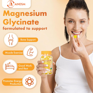 Low Price <b>Magnesium</b> Glycinate <b>Gummies</b> for Stress Relief Improve Immune & Memory Health Improve Sleep for Men - Product Image 5