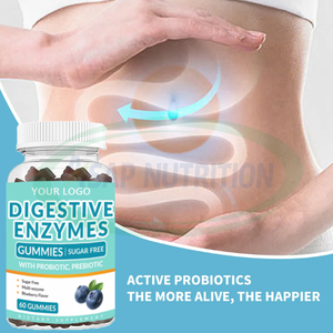 Cápsulas de Enzimas Digestivas y Probióticos para OEM, Apoyo a la Salud Intestinal, Suplemento para el Control de Peso para Adultos - Product Image 3