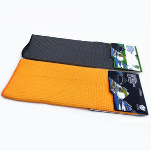 Vente en gros de grille <span class=keywords><strong>d</strong></span>'ananas essuie-glace de voiture absorbant <span class=keywords><strong>nid</strong></span> <span class=keywords><strong>d</strong></span>'<span class=keywords><strong>abeille</strong></span> microfibre gaufré serviette de lavage de voiture chiffon carré en coton pour la maison - Product Image 6