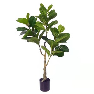 <span class=keywords><strong>Prix</strong></span> de gros : <span class=keywords><strong>Ficus</strong></span> lyrata artificiel en plastique de 80 cm, plante d'extérieur pour centre commercial, hôtel, salle de sport - Product Image 1
