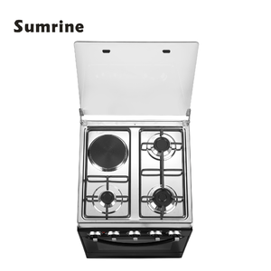 بيع بالجملة فرن كهربائي قائم بذاته مع 3 غاز 1 موقد غاز ساخن جهاز مطبخ فرن - Product Image 4