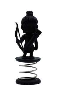 Shree Ram Lal, el Ídolo de Fun Spring Plastics, Figura Decorativa de Ram para el Tablero del Automóvil y el Templo del Hogar - Product Image 3
