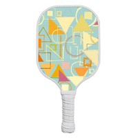 Raquette de pickleball à panneau à haute élasticité approuvée par USAPA taille/motif personnalisé et poignée antidérapante pagaies de pickleball à vendre