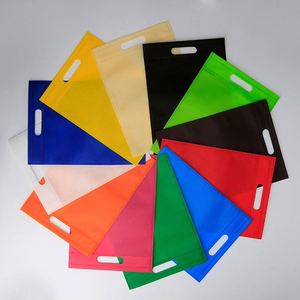 Bolsas Planas de Tela No Tejida para Ropa, con Impresión de Logotipos, Regalo Promocional para Supermercados - Product Image 1
