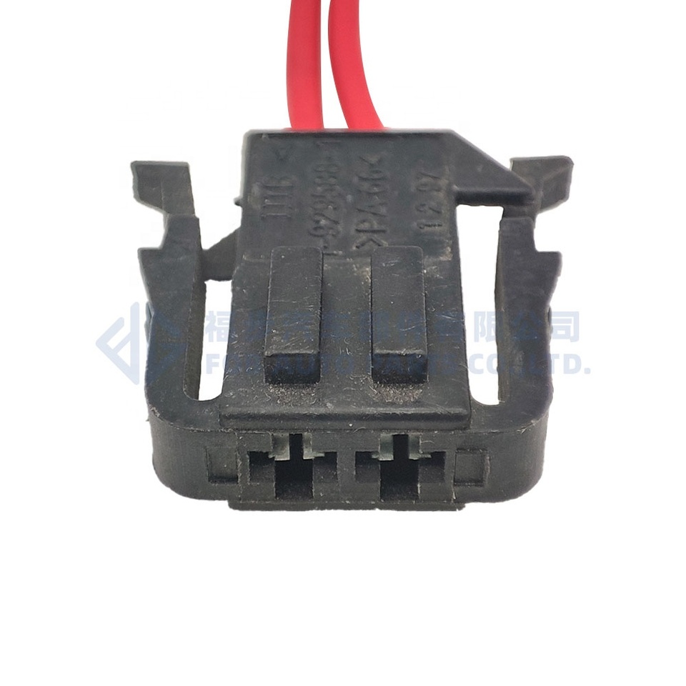 0090-201 shhworldsea for VW 2pin 3.5mm 2 hole electric auto plug connectors 191 972 702 191972702