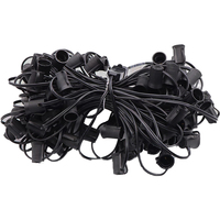305m 15 Zoll SPT-1 18AWG C9 800 Stecker Außen-LED-Weihnachtsdekorations-Lichterkette Feiertagsbeleuchtung