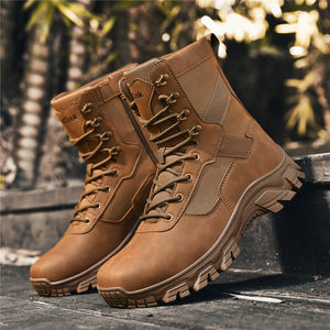 Stivali Tattici da Lavoro Personalizzabili, Resistenti, Traspiranti e Impermeabili, Altezza alla Caviglia, per Esterni, in Gomma, Stivali Tattici da Deserto per <span class=keywords><strong>Uomo</strong></span> - Product Image 3