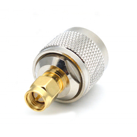 Conector Coaxial RF de Cobre en Oferta, Adaptador de Conector N Macho a SMA Macho