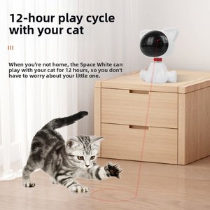 Juguete Interactivo Premium para Gatos con Láser Infrarrojo Totalmente Automático, Palo con Luz Roja para Aliviar <span class=keywords><strong>el</strong></span> Aburrimiento de Gatos en Interiores - Product Image 3