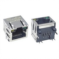 Connecteur RJ45 blindé non filtré 8P8C DGKYD561188DB1A1DY128 avec port réseau LED et bornes à insertion directe
