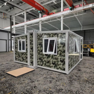 منزل حاويات فولاذي صديق للبيئة عالي الجودة متنقل قابل للتوسع من غرفة نوم واحدة إلى غرفتين مع مرافق للاستخدام كمستودع - Product Image 2